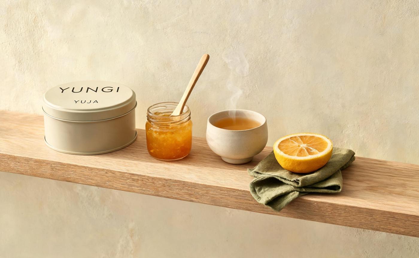 Yuja tea and honeyed citrus